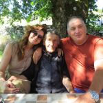 Ike (Ivova) Kustudija, Mila Vukčević i Božidar Proročić.